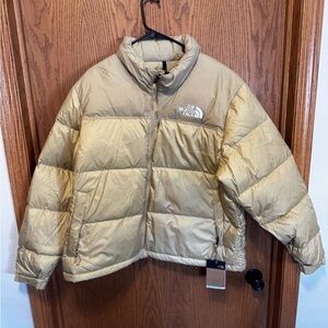 The North Face Womens Puffer Jacket - Tan